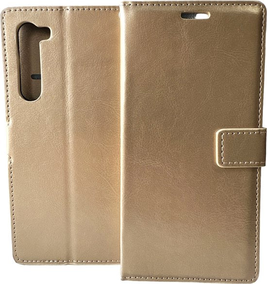 Motorola Edge Hoesjes – Bookcase Portemonnee Hoes – Pasjeshouder – Magneetsluiting – Rood-Ilumina Benelux