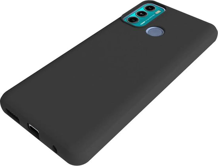 Motorola Moto G60s Hoesjes – Siliconen Backcover – Schokbestendig – Inclusief Screenprotector – Zwart-Ilumina Benelux