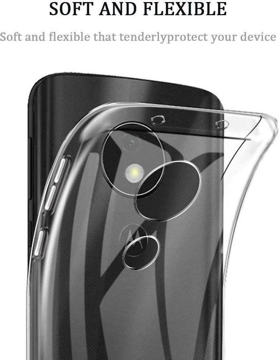 Motorola Moto G7 Power Hoesjes – Siliconen Backcover – Soft TPU – Transparant-Ilumina Benelux