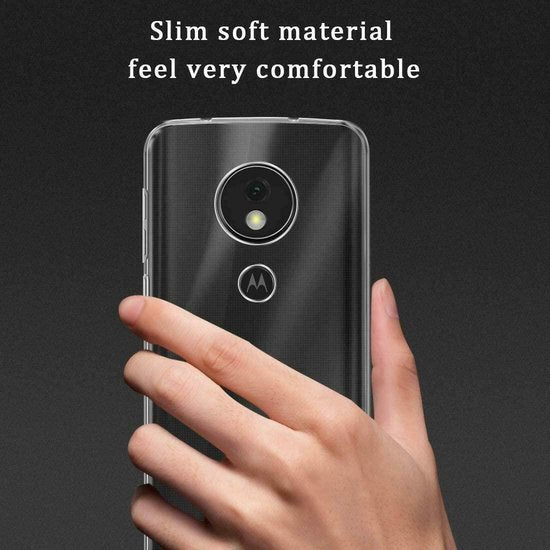 Motorola Moto G7 Power Hoesjes – Siliconen Backcover – Soft TPU – Transparant-Ilumina Benelux