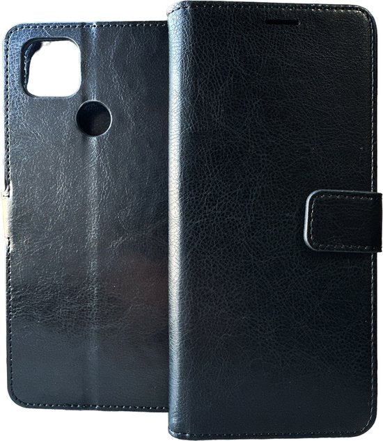 Motorola Moto G9 Power Hoesjes – Portemonnee Hoes – Pasjeshouder – Magneetsluiting – Zwart-Ilumina Benelux