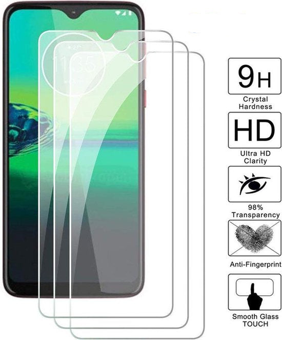 Motorola G8 Play Screenprotector Gehard 9H – Anti-kras – Tempered Glas – 1-Pack-Ilumina Benelux