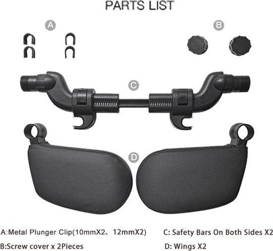 Nekkussen auto – Hoofdsteun kussen – Ergonomische neksteun – Voor reizen & slapen – Zwart-Nekkussen (reizen)-Ilumina Benelux