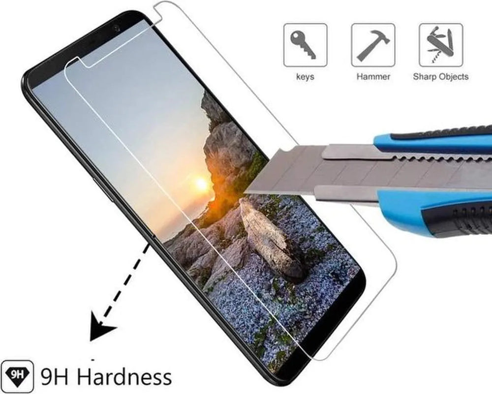 OnePlus 5T Screenprotector Gehard 9H – Anti-kras – 1-Pack-Ilumina Benelux