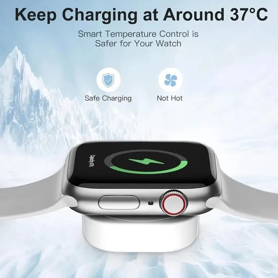 Oplaadkabel – Geschikt voor Apple Watch – USB-C kabel – 1 Meter – Snelladen – Wit-USB-Kabels-Ilumina Benelux