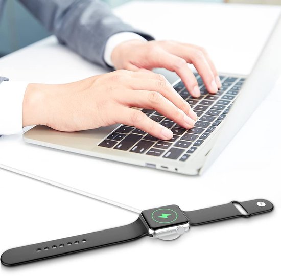 Oplaadkabel – Geschikt voor Apple Watch – USB-C kabel – 1 Meter – Snelladen – Wit-USB-Kabels-Ilumina Benelux