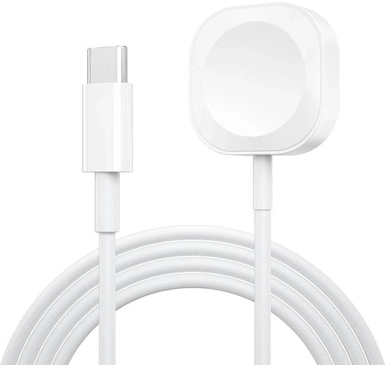 Oplaadkabel – Geschikt voor Apple Watch – USB-C kabel – 1 Meter – Snelladen – Wit-USB-Kabels-Ilumina Benelux