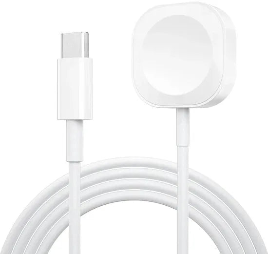 Oplaadkabel – Geschikt voor Apple Watch – USB-C kabel – 1 Meter – Snelladen – Wit-USB-Kabels-Ilumina Benelux