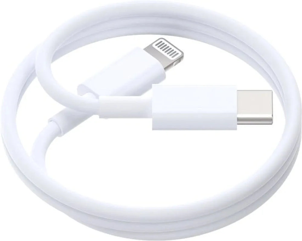 Oplaadkabel – Geschikt voor iPhone 5 t/m 14 Pro Max – Lightning kabel – USB – 3 Meter – Wit-USB-Kabels-Ilumina Benelux