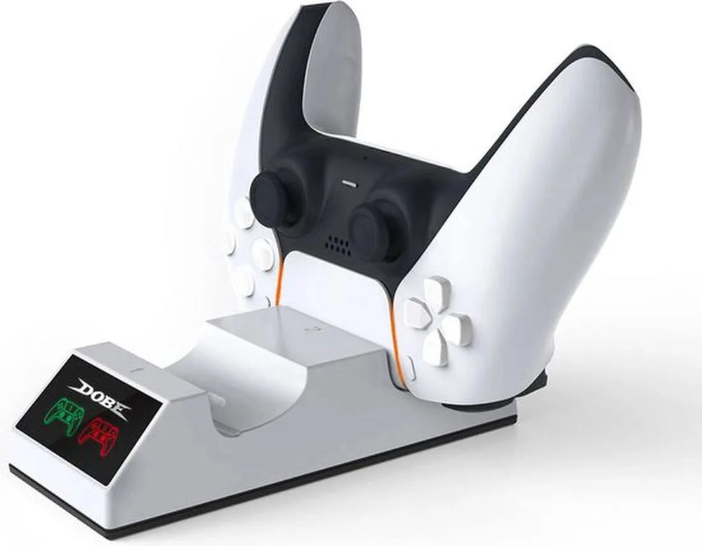 Oplaadstation – Geschikt voor Playstation 5 PS5 Controllers – Dual Controller Dock – LED Indicator-Oplaadstation controllers-Ilumina Benelux