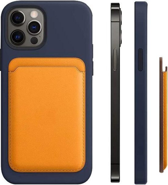 Pasjeshouder telefoon – Zelfklevend Kaarthouder – Creditcardhouder – Universeel voor Telefoons & Tablets – Rood-Ilumina Benelux