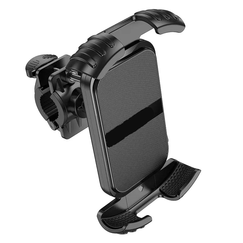 Fiets Telefoonhouder - 360° Draaibare Smartphone Houder - Universele GSM Houder voor Fiets & Step - Schokabsorberend