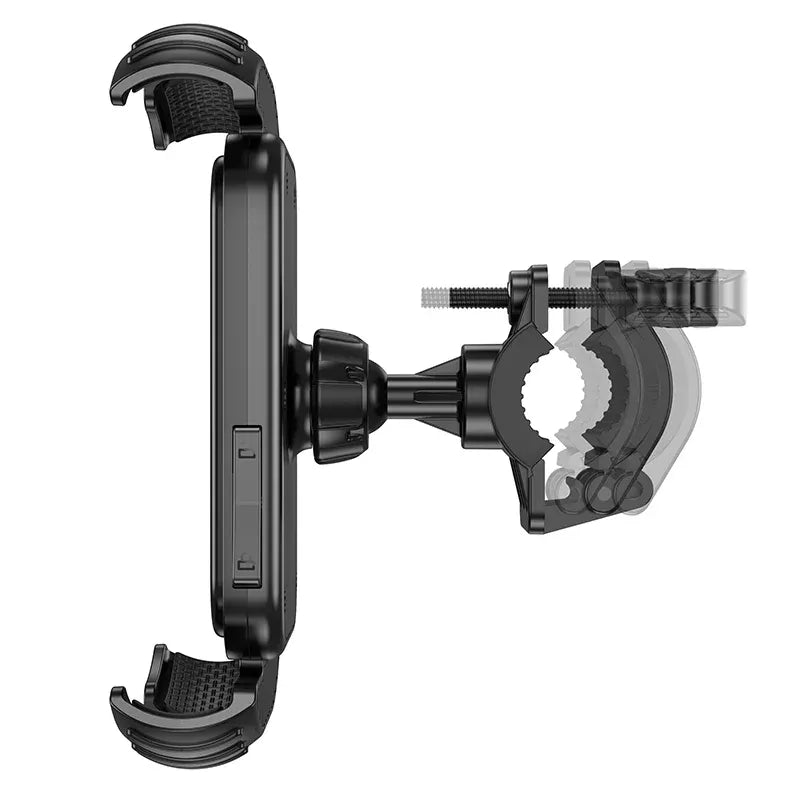 Fiets Telefoonhouder - 360° Draaibare Smartphone Houder - Universele GSM Houder voor Fiets & Step - Schokabsorberend