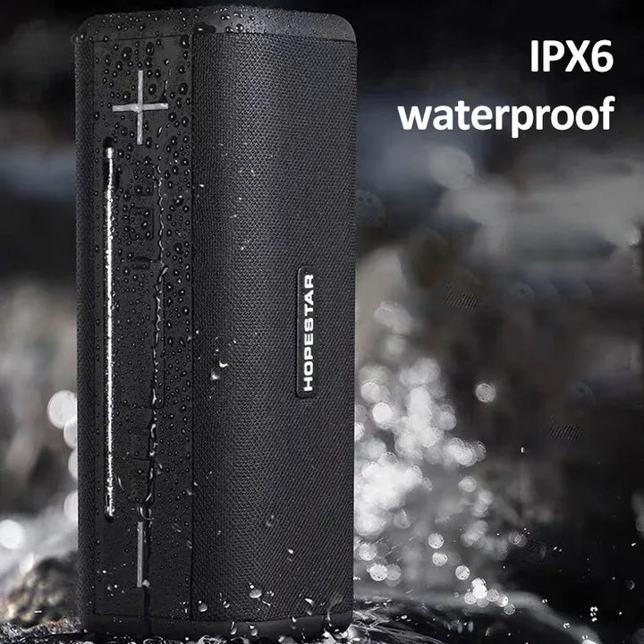 HOPESTAR A+ T9 Draagbare Bluetooth Speaker met Subwoofer – IPX7 Waterdicht – 10 Uur Speeltijd – Blauw-Ilumina Benelux