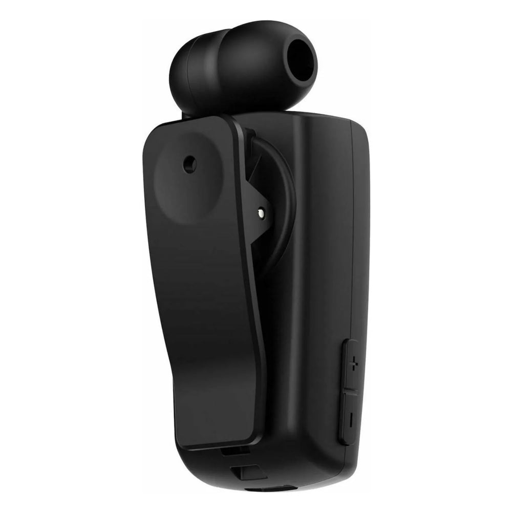 In-Ear Bluetooth Handsfree Headset met Intrekbare Oordop – Bluetooth 5.1 – 12 Uur Gesprekstijd – Dual Connect – Zwart