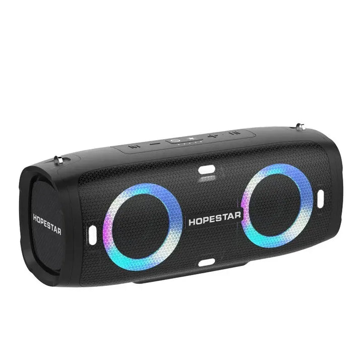 Hopestar A6 Party Bluetooth Speaker met LED Verlichting – Draadloze Party Speaker – Zwart-Ilumina Benelux