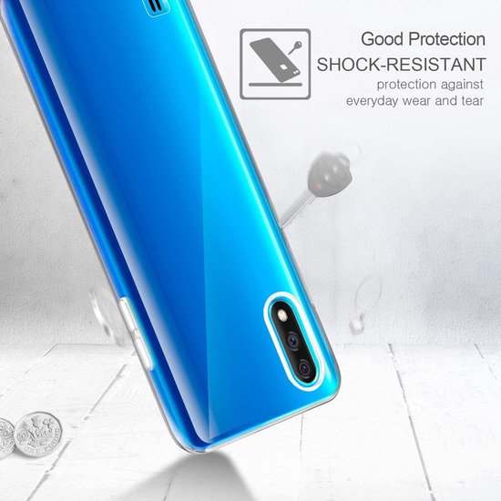 Samsung Galaxy A01 Hoesjes – Siliconen Backcover – Soft Case – Transparant-Ilumina Benelux