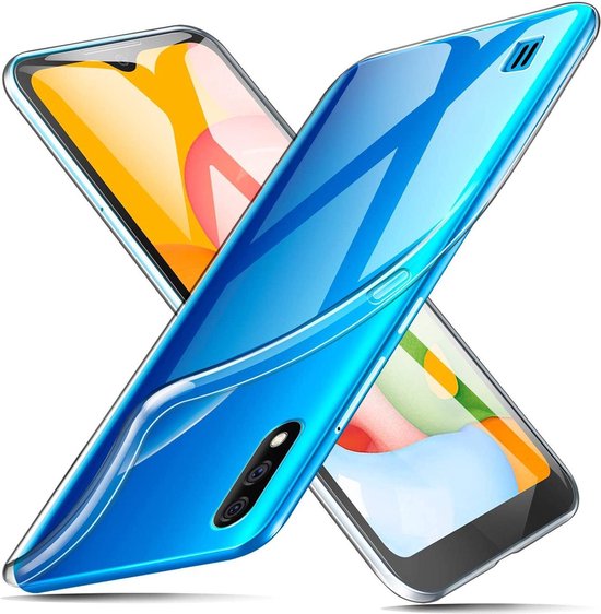 Samsung Galaxy A01 Hoesjes – Siliconen Backcover – Soft Case – Transparant-Ilumina Benelux