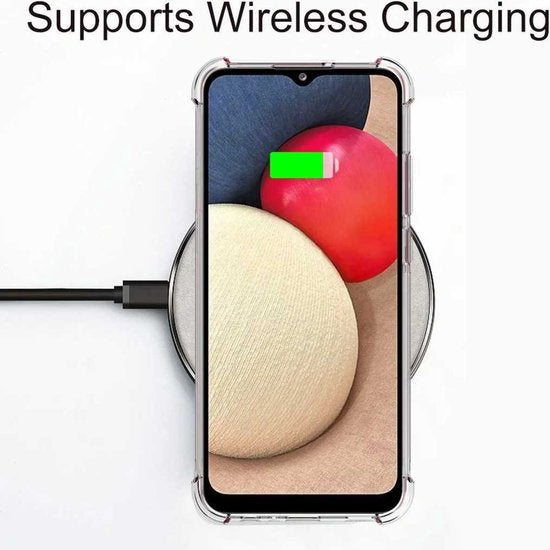 Samsung Galaxy A03s Hoesjes – Siliconen Backcover – Schokbestendig – Transparant – Inclusief 2x Screenprotector-Ilumina Benelux