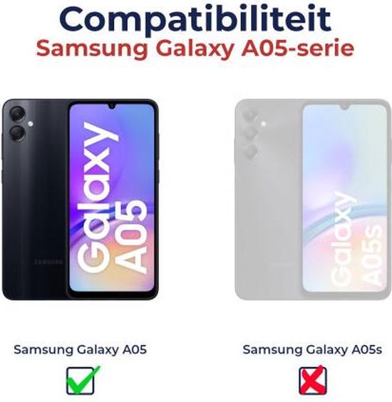 Samsung Galaxy A05 Screenprotector Gehard 9H – Anti-kras – Tempered Glas – 1-Pack-Ilumina Benelux