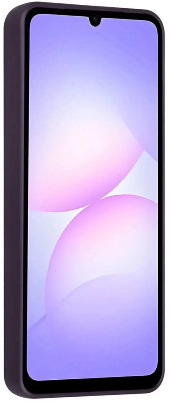 Samsung Galaxy A07 Hoesjes – Siliconen Backcover – Schokbestendig – Ringstandaard – Grape Purple-Ilumina Benelux