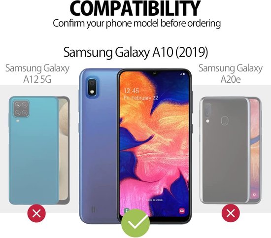 Samsung Galaxy A10 Hoesjes – Transparante Backcover met Koord – Schokbestendig – Doorzichtig-Ilumina Benelux