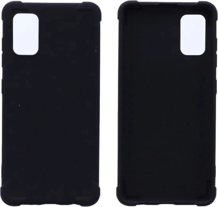 Samsung Galaxy A13 5G / A04s Hoesjes – Siliconen Backcover – Schokbestendig – Anti Shock – Zwart-Ilumina Benelux