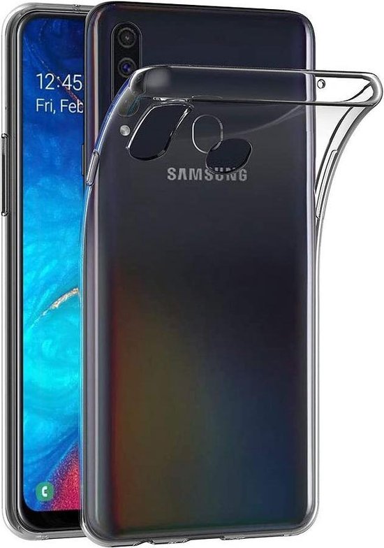 Samsung Galaxy A20S Hoesjes – Siliconen Backcover – Soft Touch – Transparant-Ilumina Benelux