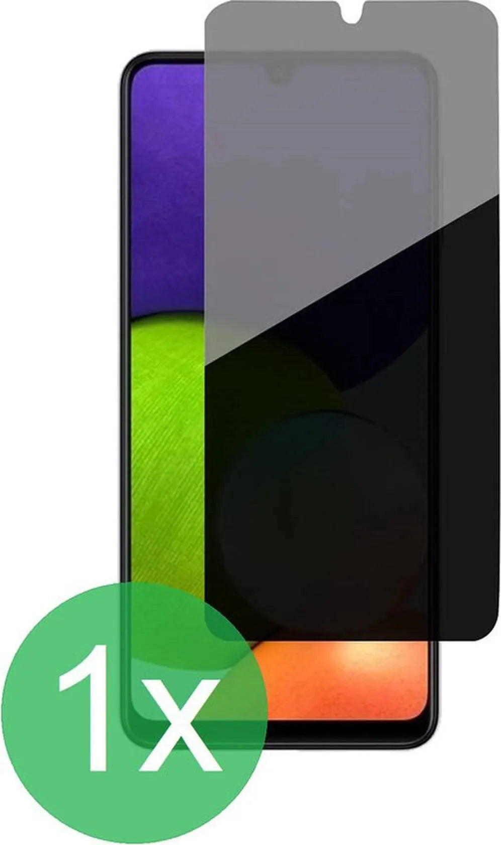 Samsung Galaxy A22 4G Screenprotector Full Cover Screenprotector Gehard 9H – 1-Pack-Ilumina Benelux