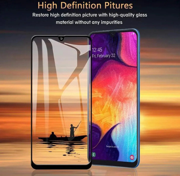 Samsung Galaxy A30 Screenprotector Full Cover Screenprotector Gehard 9H – Anti-kras-Ilumina Benelux