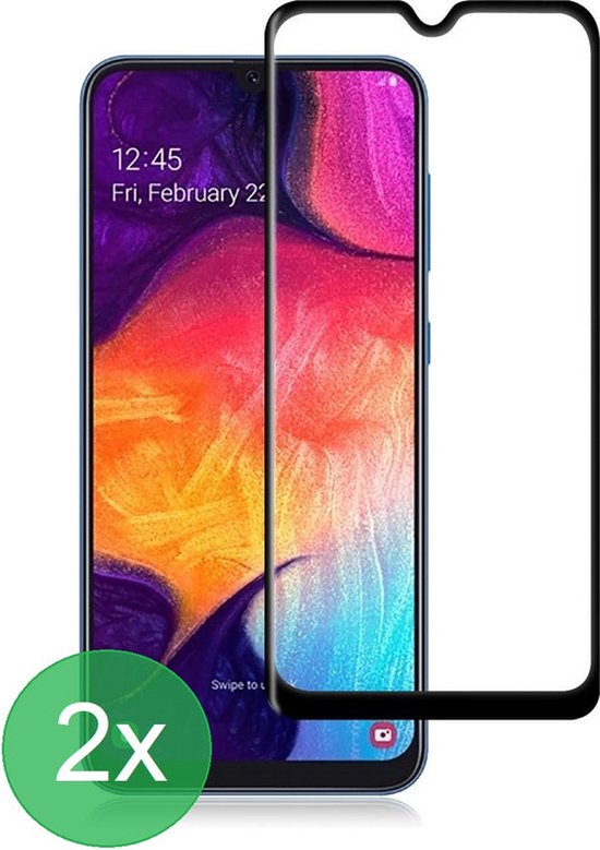 Samsung Galaxy A30s/A50/A50s Screenprotector Gehard 9H Screenprotector Full Cover – 2-Pack-Ilumina Benelux