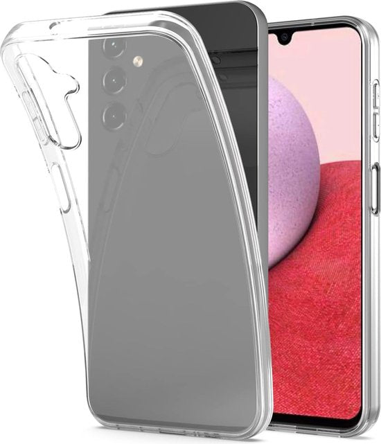 Samsung Galaxy A34 Hoesjes – Siliconen Soft Backcover – Schokbestendig – Transparant-Ilumina Benelux