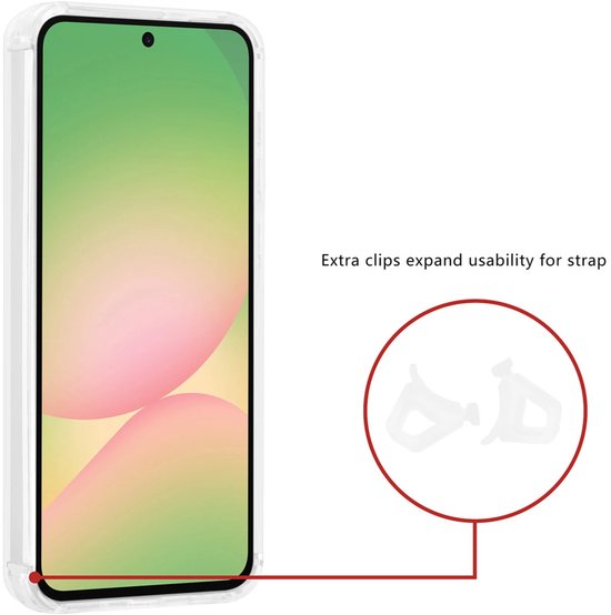 Samsung Galaxy A36 Hoesjes – Transparante Backcover – Schokbestendig – MagSafe Compatibel – Doorzichtig-Ilumina Benelux