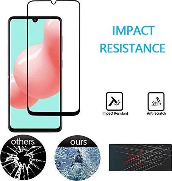 Samsung Galaxy A41 Screenprotector Full Cover Screenprotector Gehard 9H – 3-Pack-Ilumina Benelux