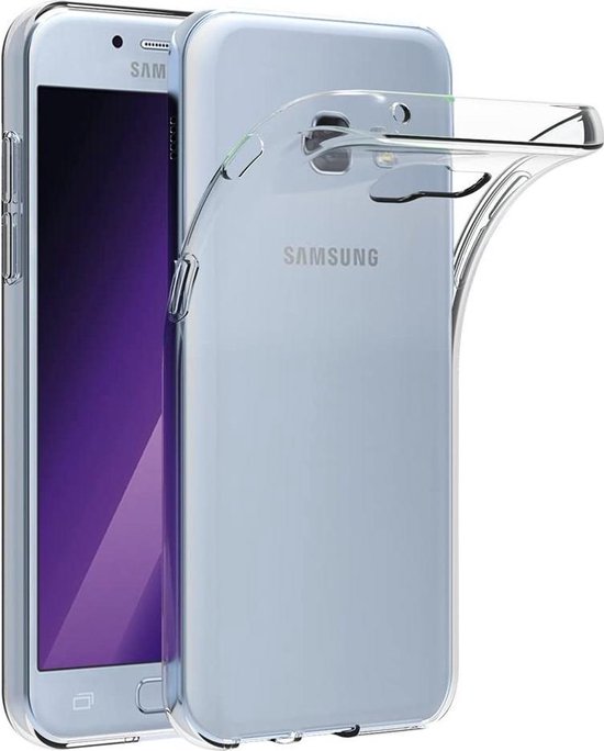 Samsung Galaxy A5 2017 Hoesjes – Siliconen Backcover – Soft TPU – Transparant-Ilumina Benelux