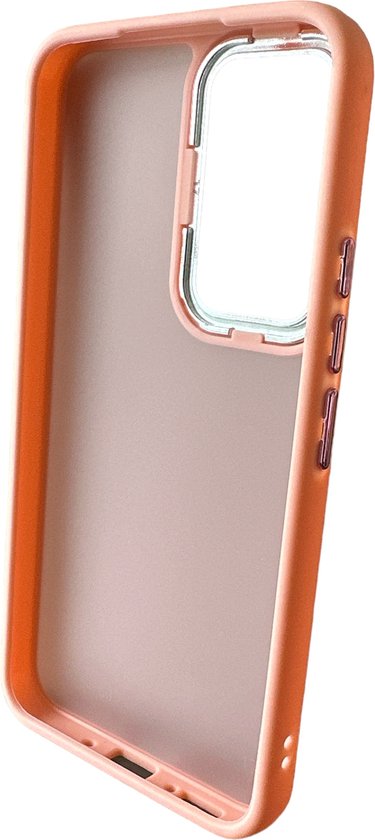 Samsung Galaxy A53 5G Hoesjes – Military Backcover – Soft TPU Bumper – Stevige Case – Roze-Ilumina Benelux