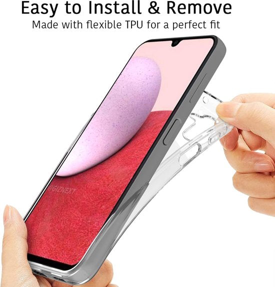 Samsung Galaxy A54 5G Hoesjes – Siliconen Backcover – Transparant – Inclusief 3x Screenprotector – Anti-kras-Ilumina Benelux