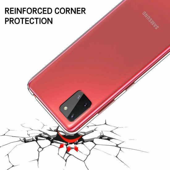 Samsung Galaxy Note 10 Lite Hoesjes – Siliconen Backcover – Transparant – Flexibel – Anti Kras-Ilumina Benelux