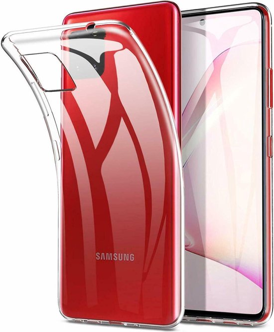 Samsung Galaxy Note 10 Lite Hoesjes – Siliconen Backcover – Transparant – Flexibel – Anti Kras-Ilumina Benelux