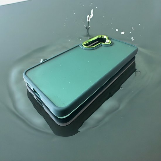 Samsung Galaxy S20 FE Hoesjes – Military Backcover – Soft TPU Bumper – Schokbestendig – Groen-Ilumina Benelux