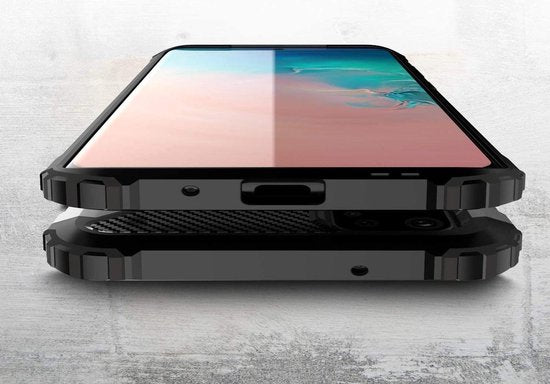 Samsung Galaxy S20 Hoesjes – Heavy Duty Armor Backcover – Schokbestendig – Rood-Ilumina Benelux