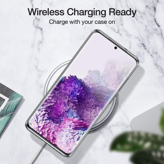 Samsung Galaxy S20 Plus Hoesjes – Siliconen Backcover – Soft Touch – Transparant-Ilumina Benelux