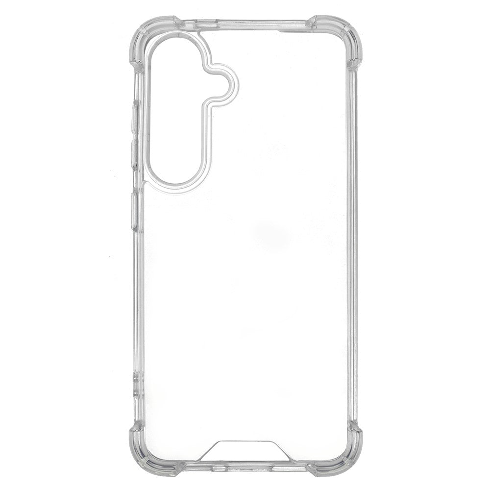 Samsung Galaxy S24 FE/S25 FE Hoesjes – Siliconen Backcover – Schokbestendig – Transparant + 2x Screenprotector-Ilumina Benelux