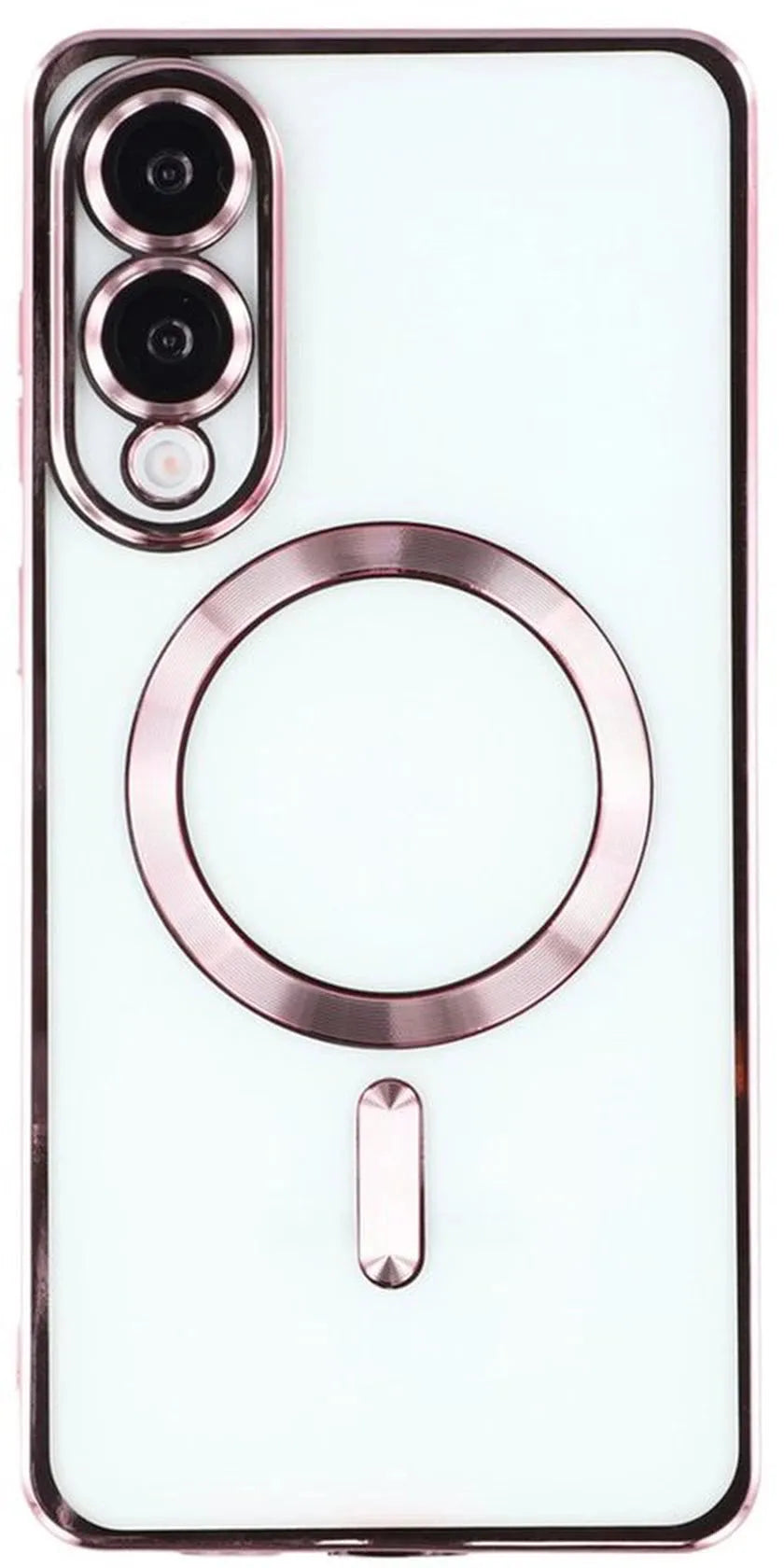 Samsung Galaxy S25 Edge Hoesjes – Backcover – Camera Lens Bescherming – MagSafe – Roségoud-Ilumina Benelux