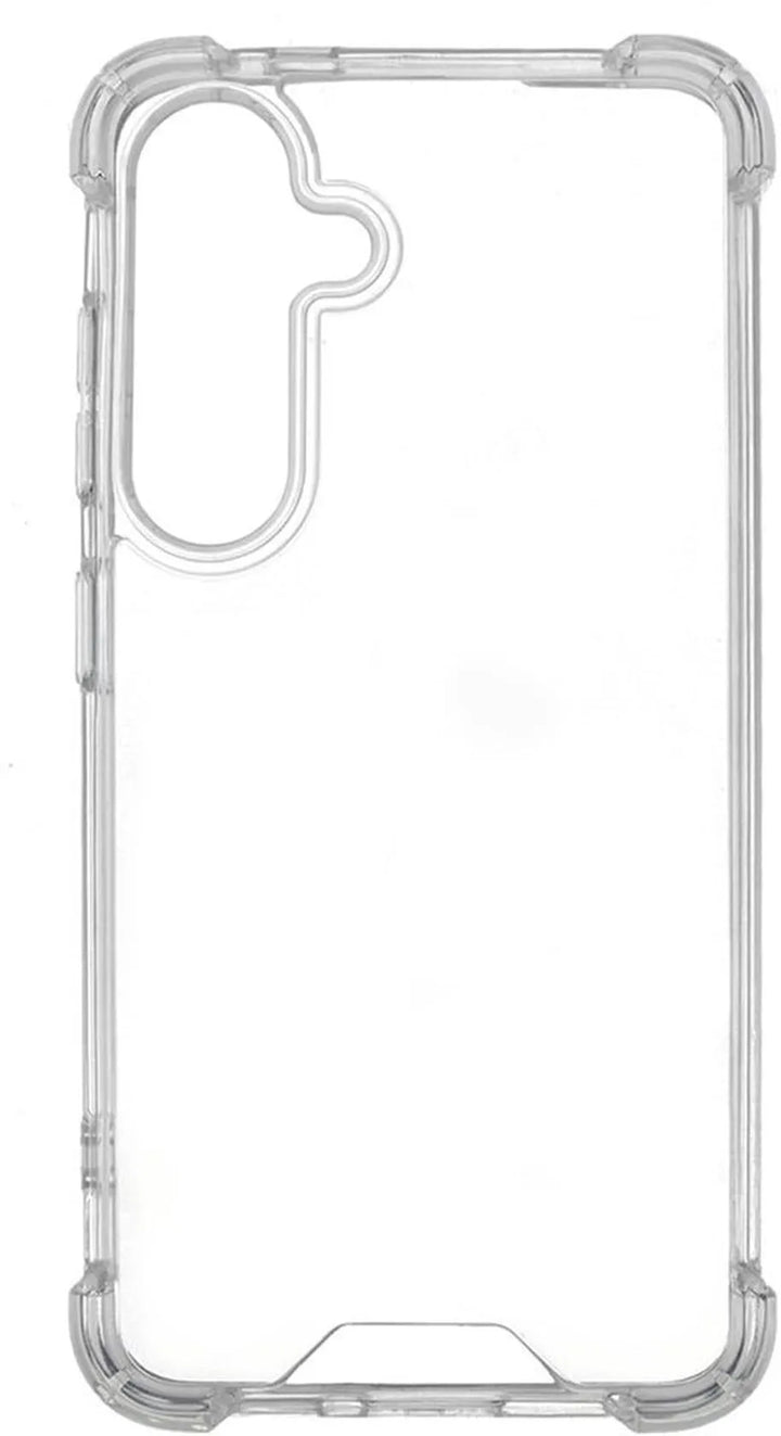 Samsung Galaxy S25 FE Hoesjes – Anti-Shock Siliconen Backcover – Transparant – Inclusief 3x Glazen Screenprotector – Helder-Ilumina Benelux