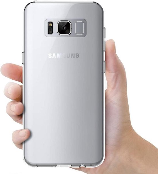 Samsung Galaxy S8 Plus Hoesjes – Siliconen Backcover – Soft Touch – Transparant-Ilumina Benelux