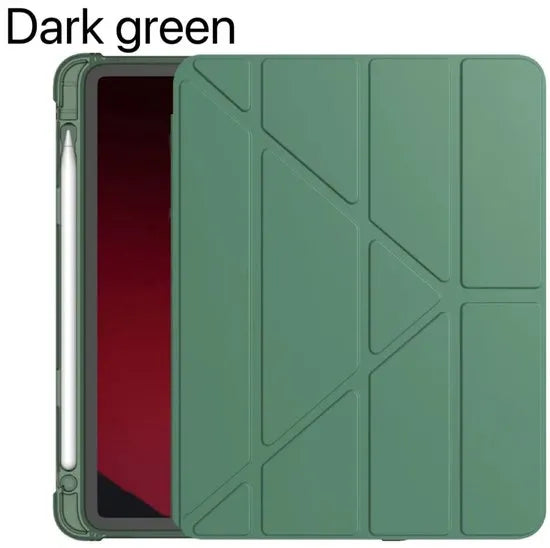Samsung Galaxy Tab A8 10.5 Tablethoes – Smart Cover – Penhouder – Auto Sleep/Wake – Groen-Ilumina Benelux