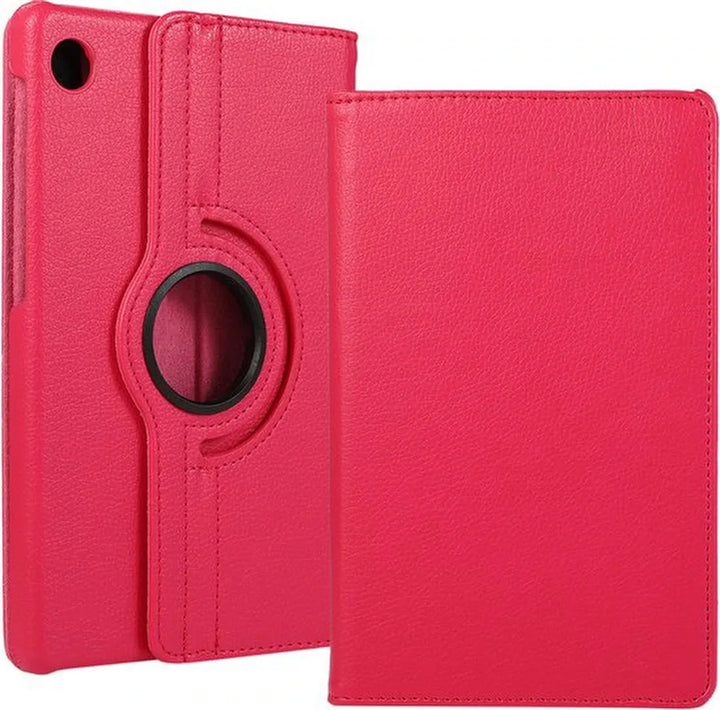 Samsung Galaxy Tab A8 2021 – Multi Stand Case Hoesjes – 360° draaibaar – Roze-Tablethoesjes-Ilumina Benelux