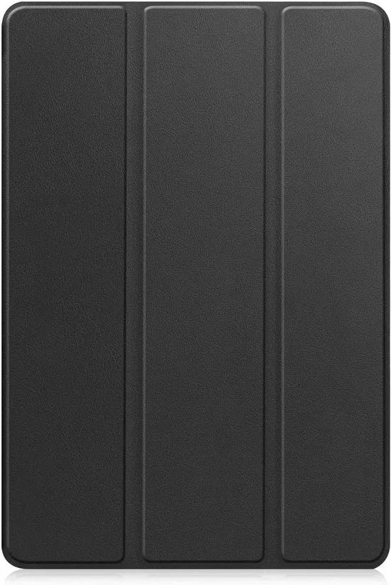 Samsung Galaxy Tab A9+ Hoesjes – Smart Cover Tri-Fold Stand – Pencil Houder – Auto Wake/Sleep – TPU Backcase – Zwart-Tablethoesjes-Ilumina Benelux