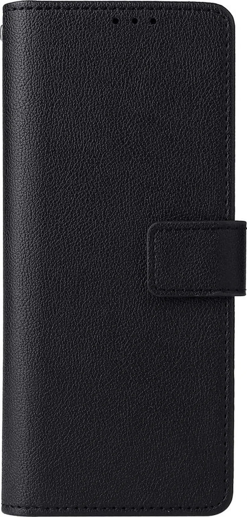 Samsung Galaxy Z Fold4 Hoesjes – Bookcase Portemonnee Hoes – Pasjeshouder – Magneetsluiting – Zwart-Ilumina Benelux